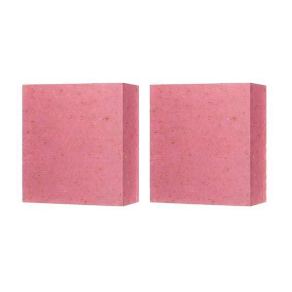 skinPharmacy Rose Facial Cleansing Soap 100g Twin Value Savings Pack
