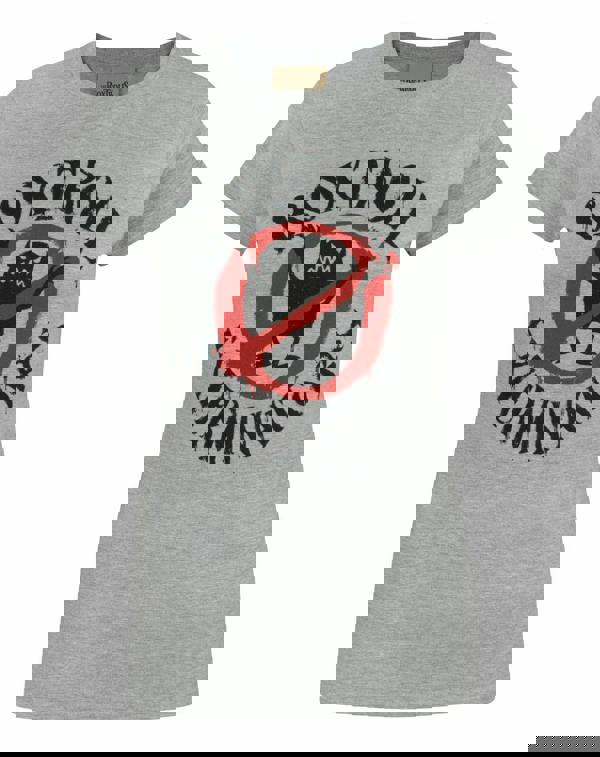 Boxtrolls Womens Grey Logo Short Sleeved T-Shirt