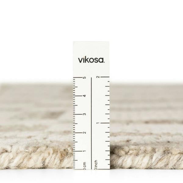 Vikosa product with a ruler for scale on a white background