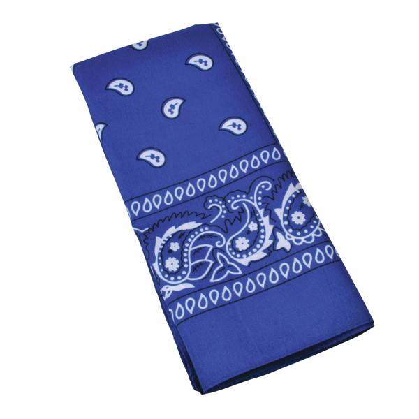 Bristol Novelty Cowboy Bandana - Blue - 