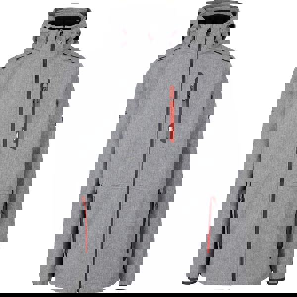 Trespass Mens Anak Soft Shell Jacket - Black Marl