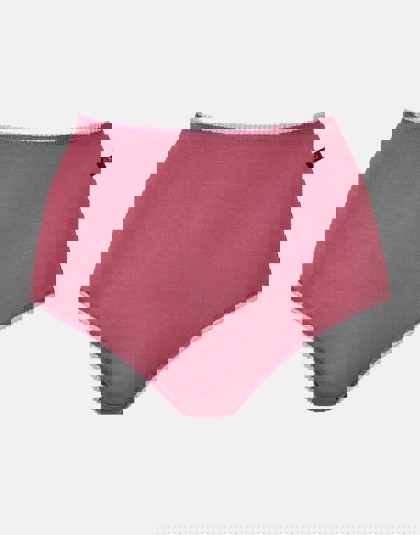 British Boxers Multipack 4 Pairs of Bamboo Full Briefs – Bunch of Roses