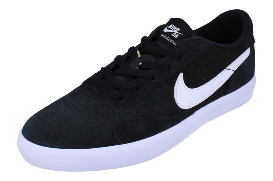 Nike Sb Heritage Vulc Mens Trainers Cd5010  003 - Black White 003 - Photo 0
