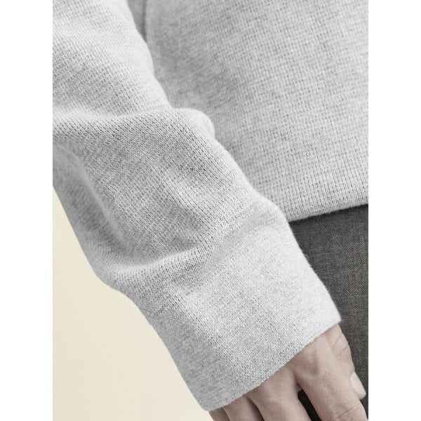 Jack & Jones Milano Stitch Cotton Men's Sweatshirt - Grey