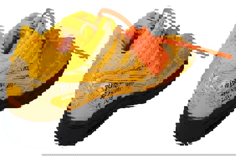 Nike Air Rubber Dunk / Ow Mens Trainers Cu6015  700 - University Gold 700 - Photo 2