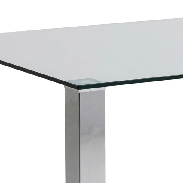 Furniture To Go Kante Dining Table with Glass Top