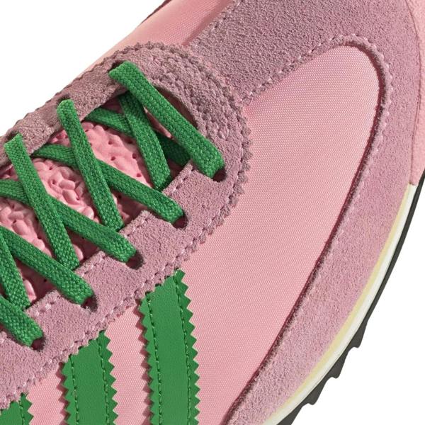 Adidas SL 72 OG Glow Pink Green Core Black Trainers UK 3.5
