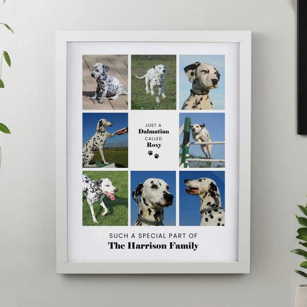 Personalised Pet Multi Photo Print - alternative angle