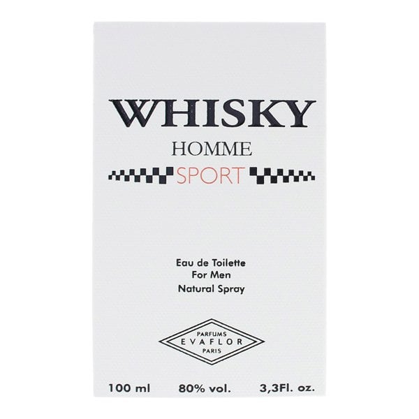 Evaflor Whisky Homme Sport Eau de Toilette 100ml for Him