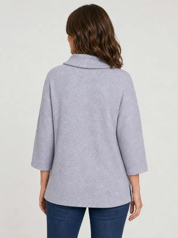 TIGI Cut And Sew Detail Cowl Neck Tunic