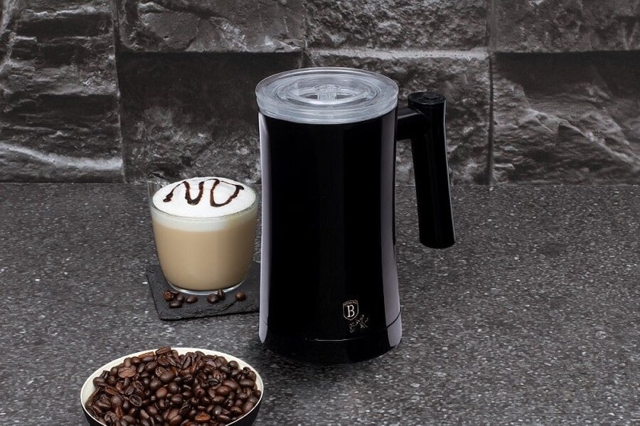 Berlinger Haus Milk Frother BH/9285- Black Rose/Monaco Collection