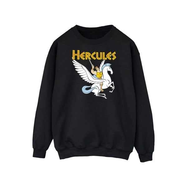 Disney Mens Hercules With Pegasus Sweatshirt - Black