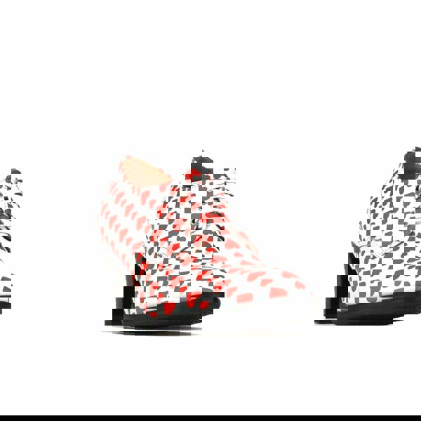 Embassy London Roulette - Love Struck - Women's 3 inch block heel oxford pump in heart shape print