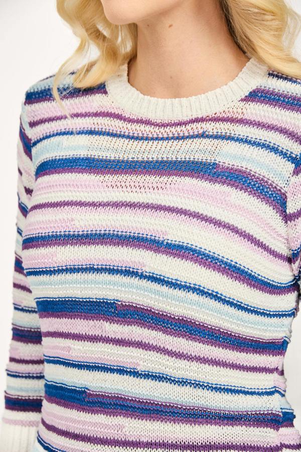 Mudflower Staggered Stripe Jumper