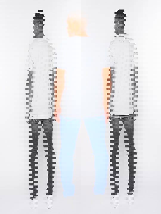 Crosshatch Selworthy T-Shirt Light Blue