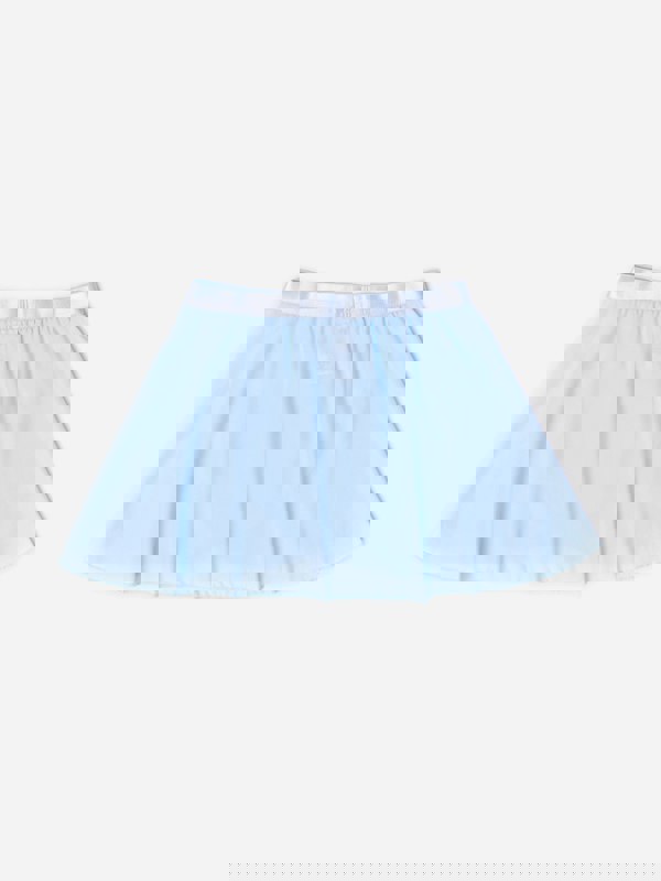 Danskin Girls Pirouette Sheer Skirt in Blue