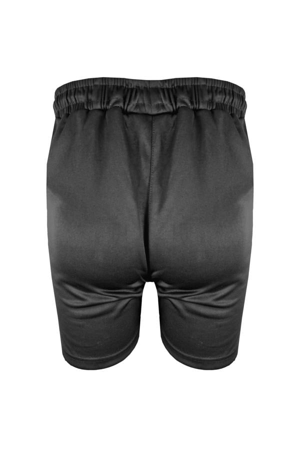 Tempo Athletic Leisure Shorts – Quick-Dry Black & Navy - Optimum