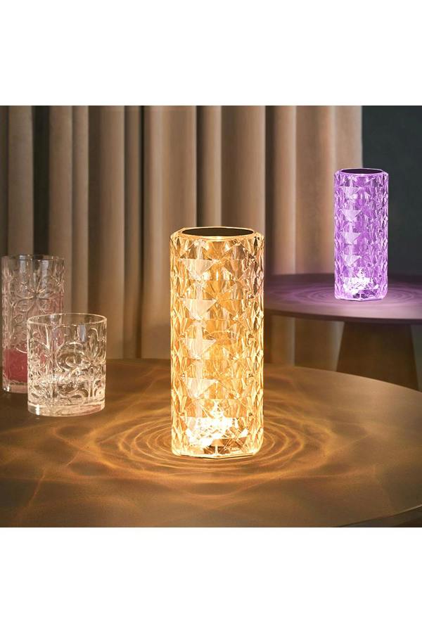 Living and Home 16-Colour RGB Touch Sensor Night Light