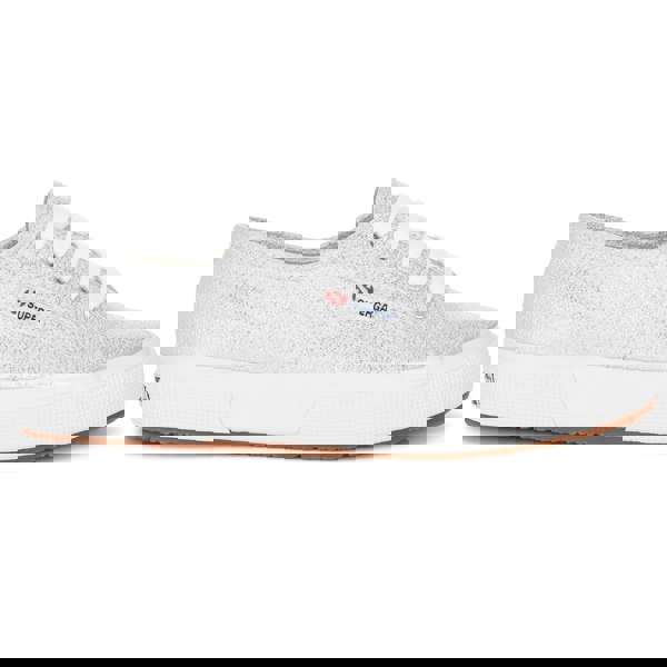 Superga 2750 Lamew Women's Trainers - Grey Silver
