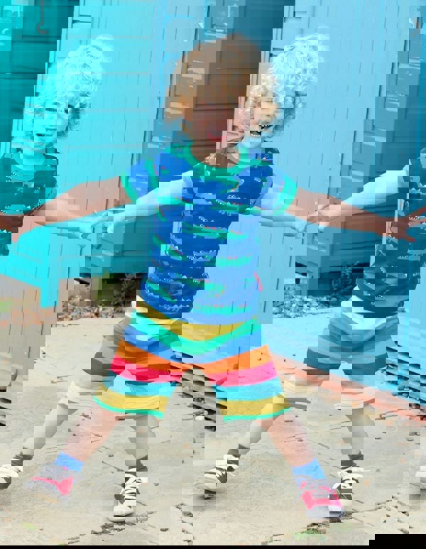 Organic Crocodile Print T-Shirt - Toby Tiger UK Retail