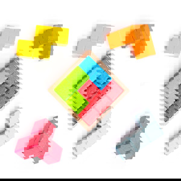 Bigjigs Toys Lock-a-Cube