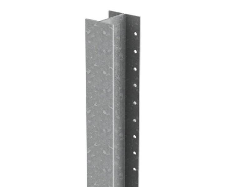 Durapost Classic Galvanised Metal Fence Post (H) 48mm (L) 1.8m