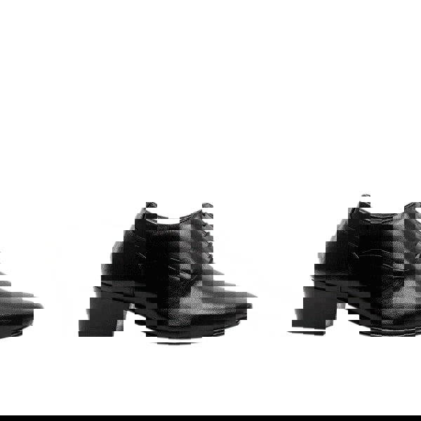 Club Cubano TONI Mens Leather Cuban Heel Shoes Black