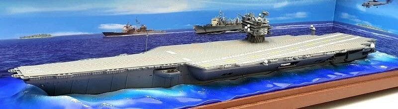 MCSlots Enterprise CVN65 Waterline 1:700 Scale Forces of Valor FOV861007C