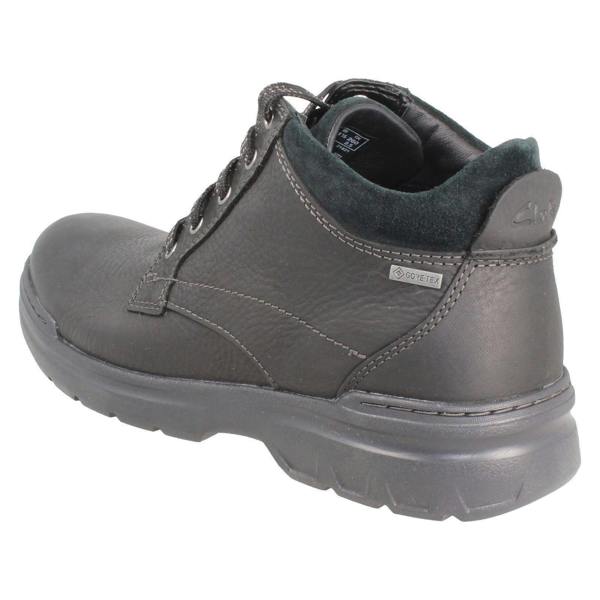 Clarks Mens Clarks Gore-Tex Waterproof Lace Up Casual Boots Rockie2 Up Gtx