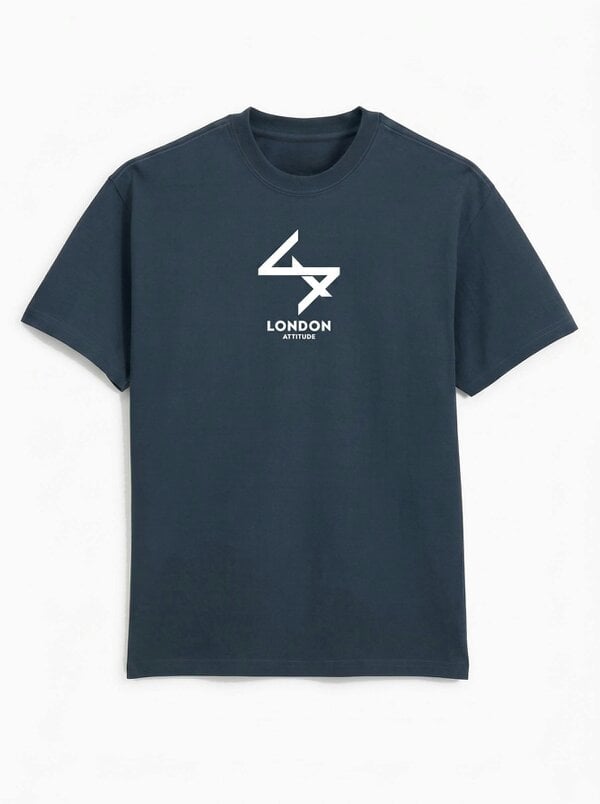 London Attitude Japanese inspired Oversized Heavyweight Cotton T-Shirt