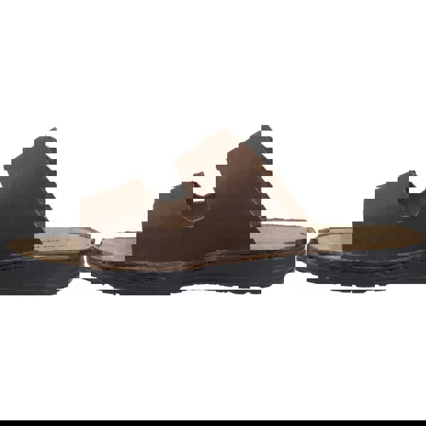 Hush Puppies Eugene Leather Men's Brown Sandals