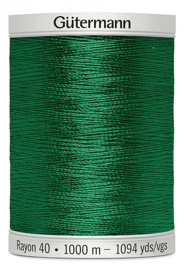 Gutermann No 40 Sulky Rayon Embroidery Thread 1000m Rayon Thread Suitable For Embroidery