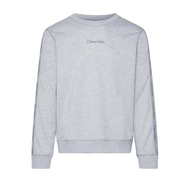 Calvin Klein Mens Pull Over Sweatshirt - Grey Heather