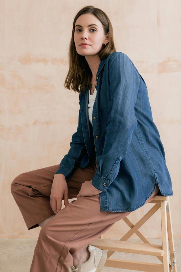 Willow Denim Shirt Blue