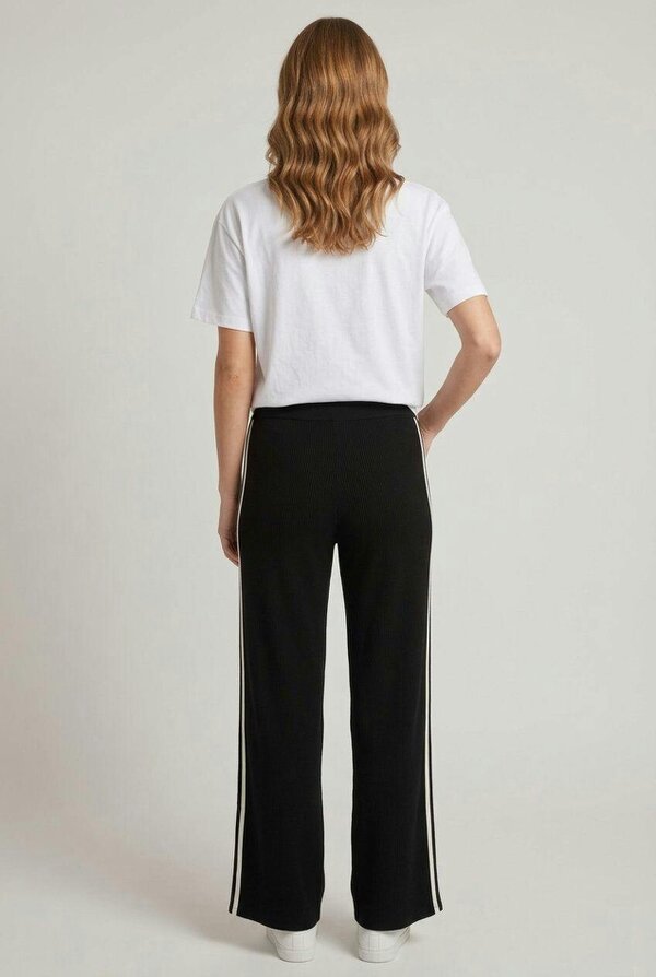 Izabel London Stripe Straight Leg Tracksuit Trousers