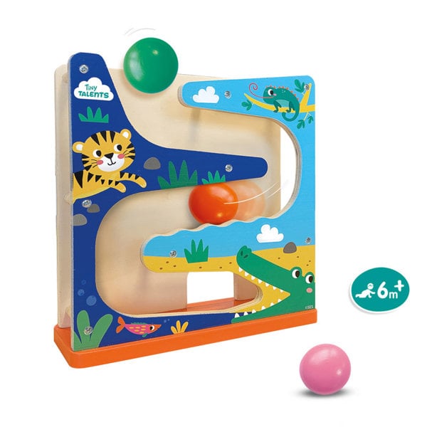 SES Creative Wooden ball track crocodile