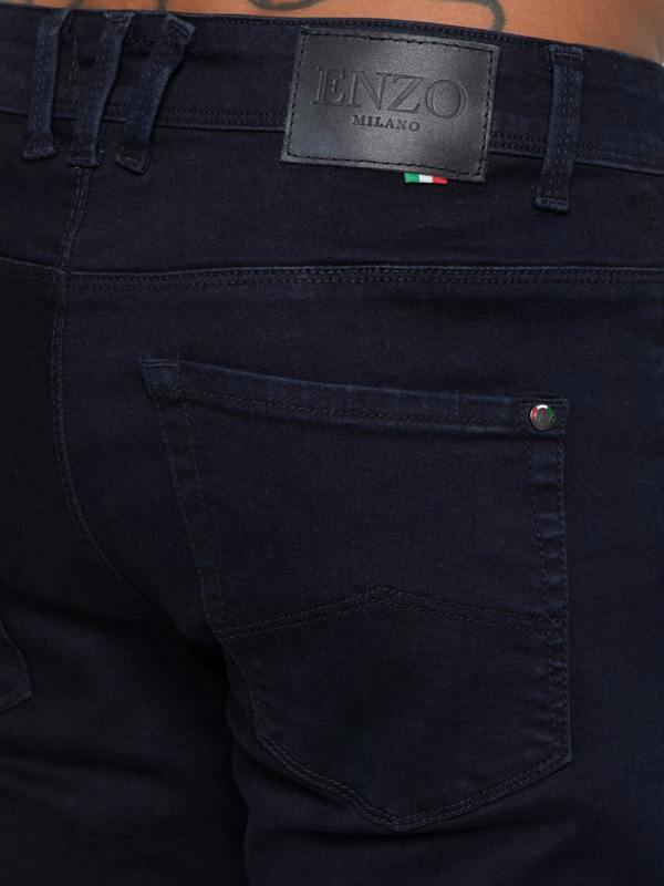 Enzo Milano | Mens Active Flex Tapered Jeans