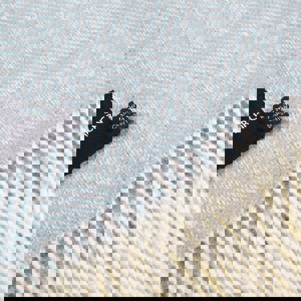 Lollypop - Pure New Wool Blanket - Duck Egg - Heating & Plumbing London - Throw