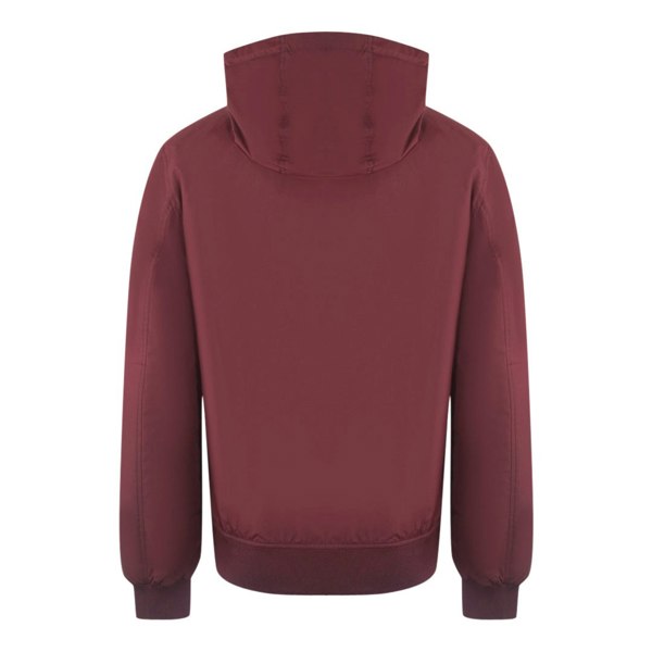 Fred Perry Oxblood Hooded Brentham Jacket - Burgundy