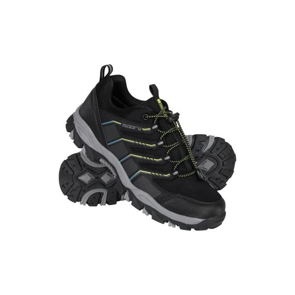 Mountain Warehouse Childrens/Kids Bolt Waterproof Trainers - Black - 