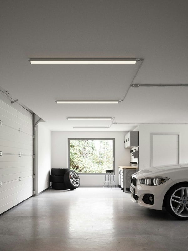 Nordlux Westport 60 Single | Batten Light Fitting | Grey