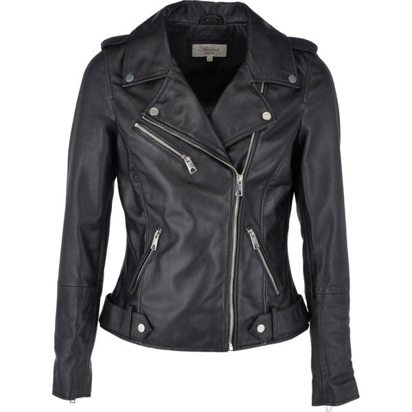 Ashwood 'Scarlett' Real Leather Biker Jacket: RUTH