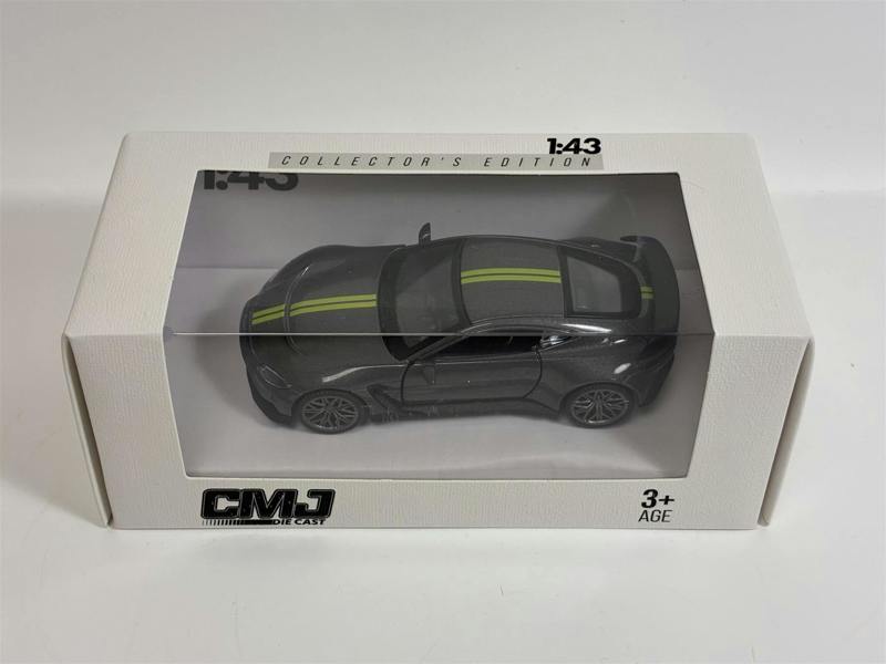 MCSlots Aston Martin V12 Grey 1:43 Scale CMJ Diecast DC143AMV12GY