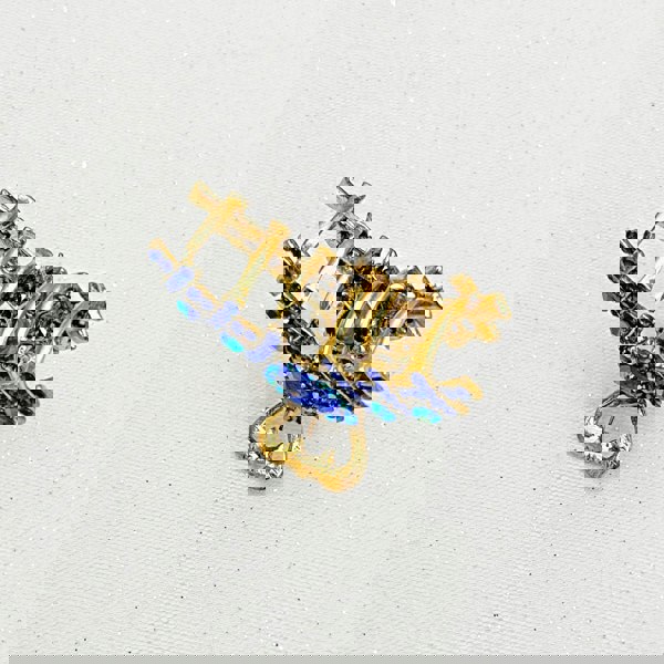 Hair Jaw in Blue Claw