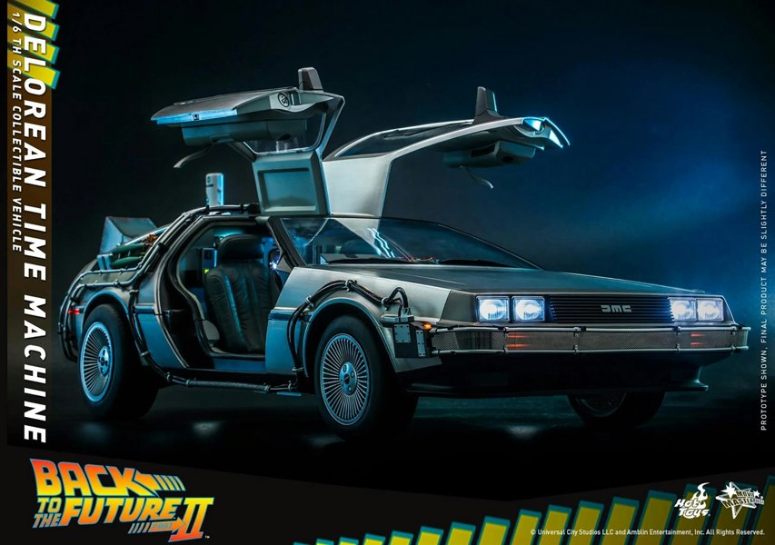 Hot Toys Back To The Future DeLorean Time Machine 1:6 Scale Hot Toys 910430