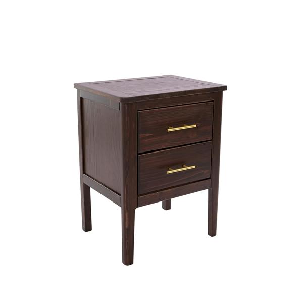 Cabinet Bits Carbini 2 Drawer  Bedside Table