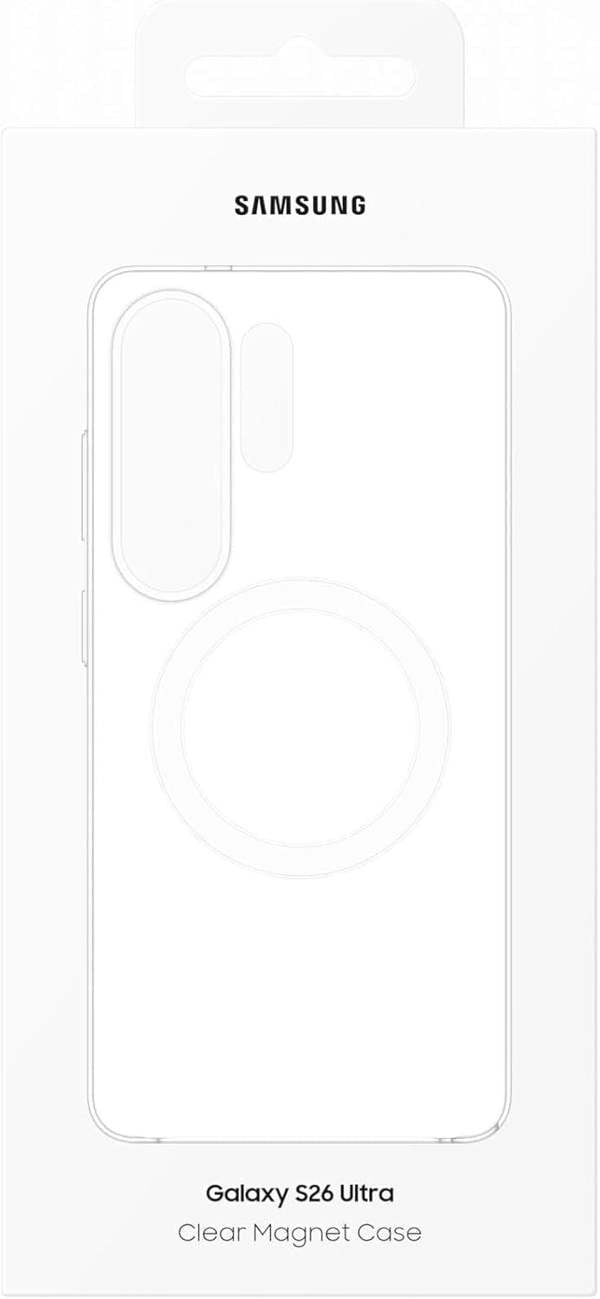 Samsung Galaxy S26 Ultra 6.9" Clear Magnet Case - EF-CS948CTEGWW