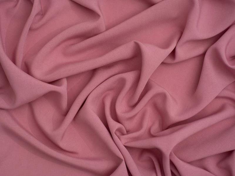Minerva Core Range Minerva Viscose Challis Fabric - Plain Design Dressmaking Fabric, 140 cm / 56" Wide - per metre