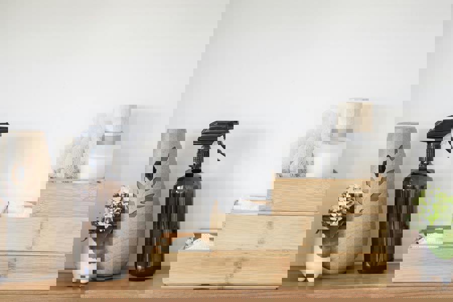 Copco Set of 3 Bamboo Drawer and Desk Organisers