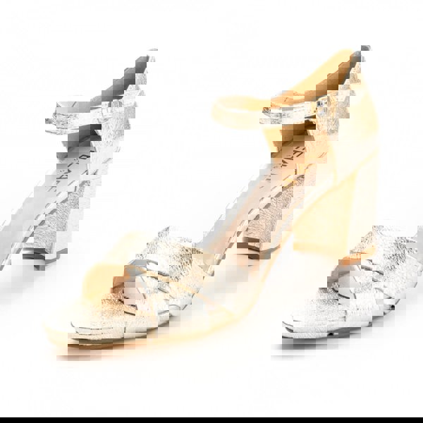 Elia B Hallie Womens Heeled Sandal - Platino